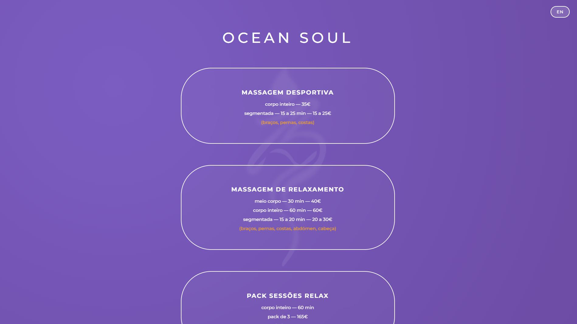 Ocean Soul Massagens